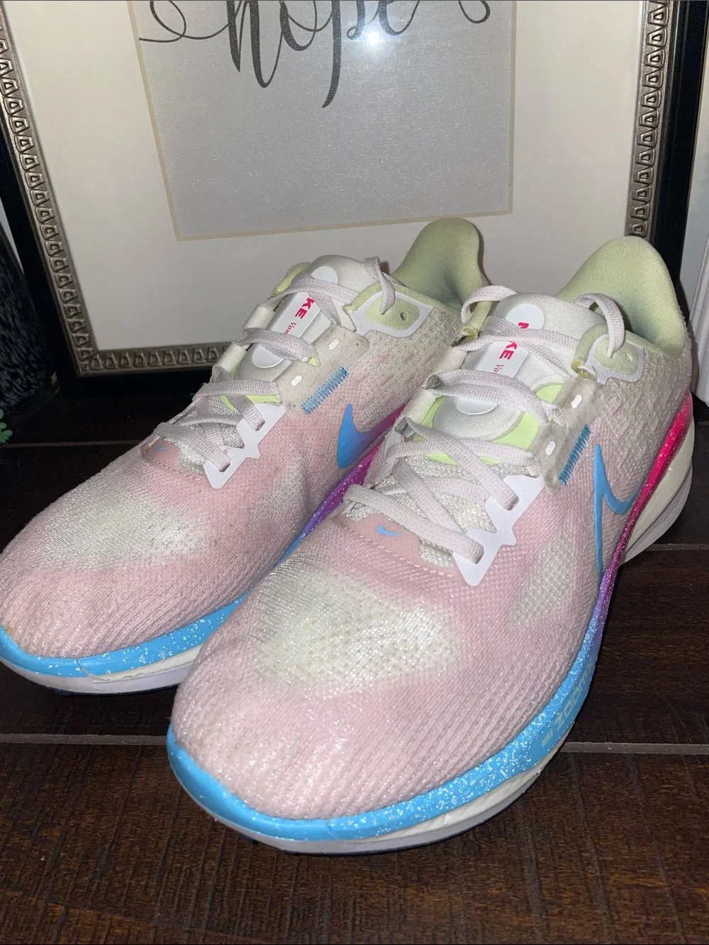 Nike ZoomX Vomero 17 Pink Foam Multi Color Size 9.5